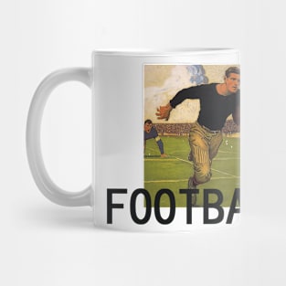 Football Old School Mug